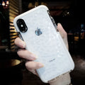 TPU smartphone back cover case with striped pattern for iPhone models