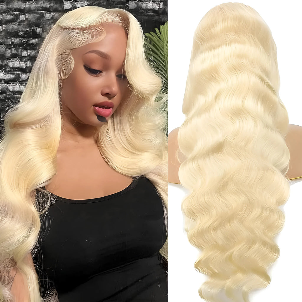 Ladies synthetic front lace wig with medium long curly hair in colour M1 539 613