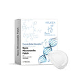 Four nano microneedle patches in packaging with herbal extract ingredients listed.