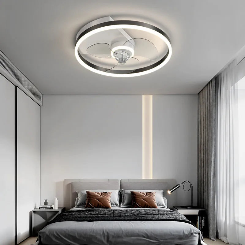 Modern Nordic children's room ceiling lamp with iron body and LED lighting