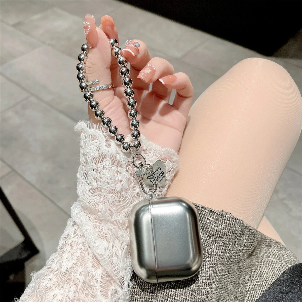Matte plating TPU protective case for Apple AirPods 4, AirPods 3 and AirPods Pro models
