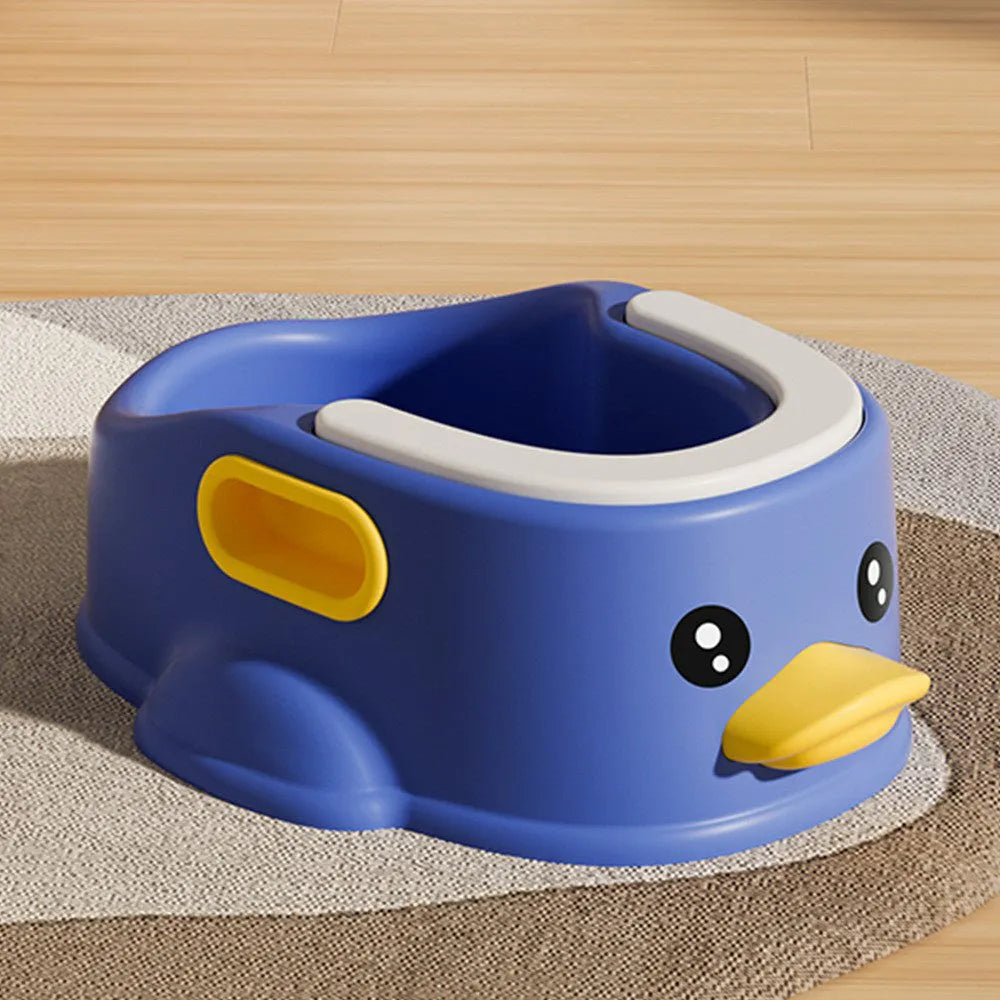 PVC duck-shaped pet bathtub for dogs and cats in blue, pink and yellow colour options