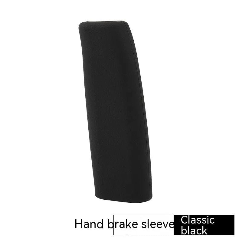 Silicone car handbrake sleeve in five colours for universal vehicle fit