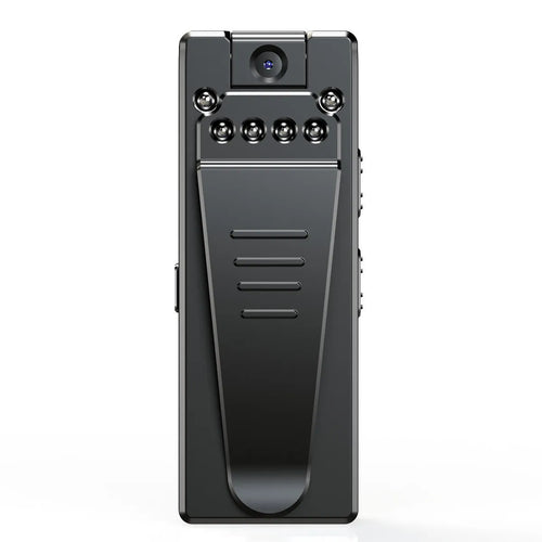 Black 1080p HD DV home camera with a rotatable lens on an ABS plastic body.