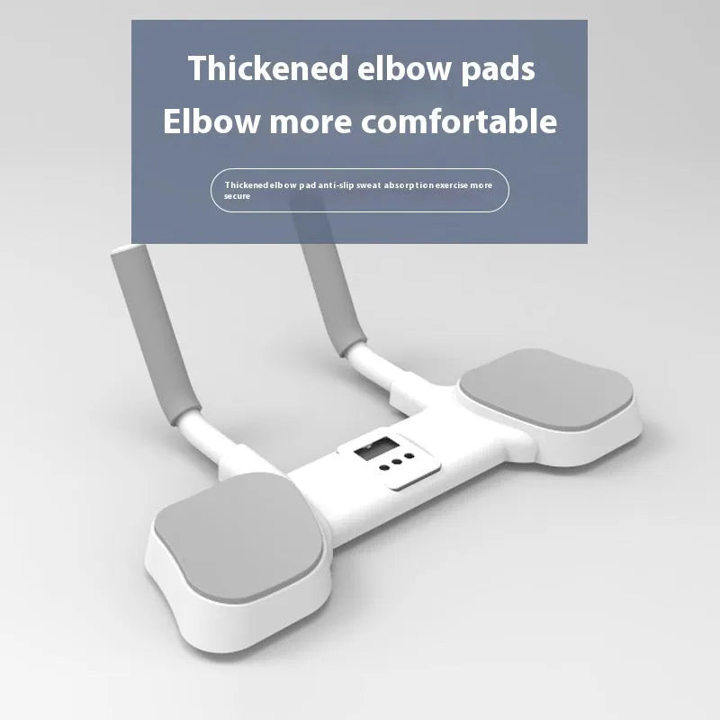 White flat support trainer with alloy aluminium tube construction for household fitness