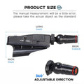 Black golf push rod laser aiming instrument body used for putting alignment training