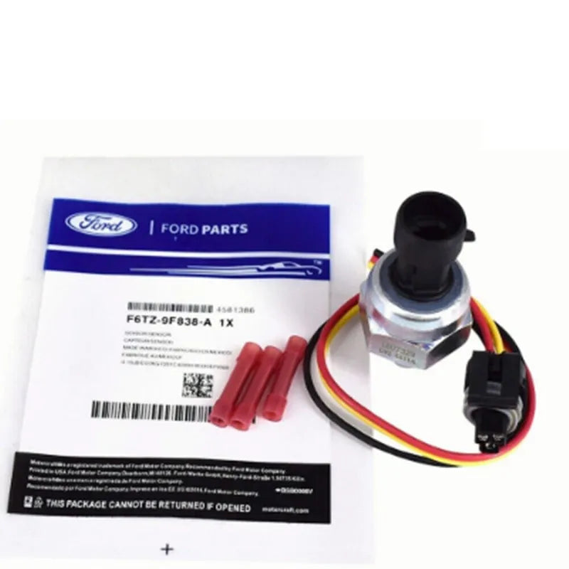Ford F6TZ-9F838-A pressure sensor with connecting line for F4 and F6 series vehicles