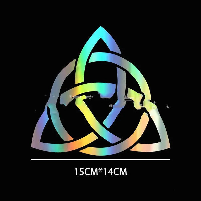 Car body sticker decal in black, white, or laser colour options for vehicle exterior decoration