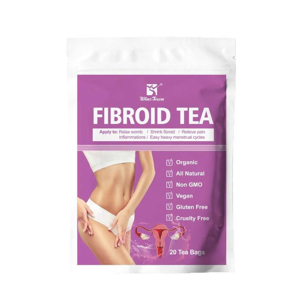 Pack of C83 Winstown Fibroid Herbal Tea bags with cold extract craft.