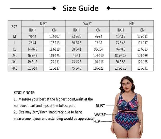 Blue printed spaghetti strap one-piece swimsuit with a striped vest design on a mannequin.