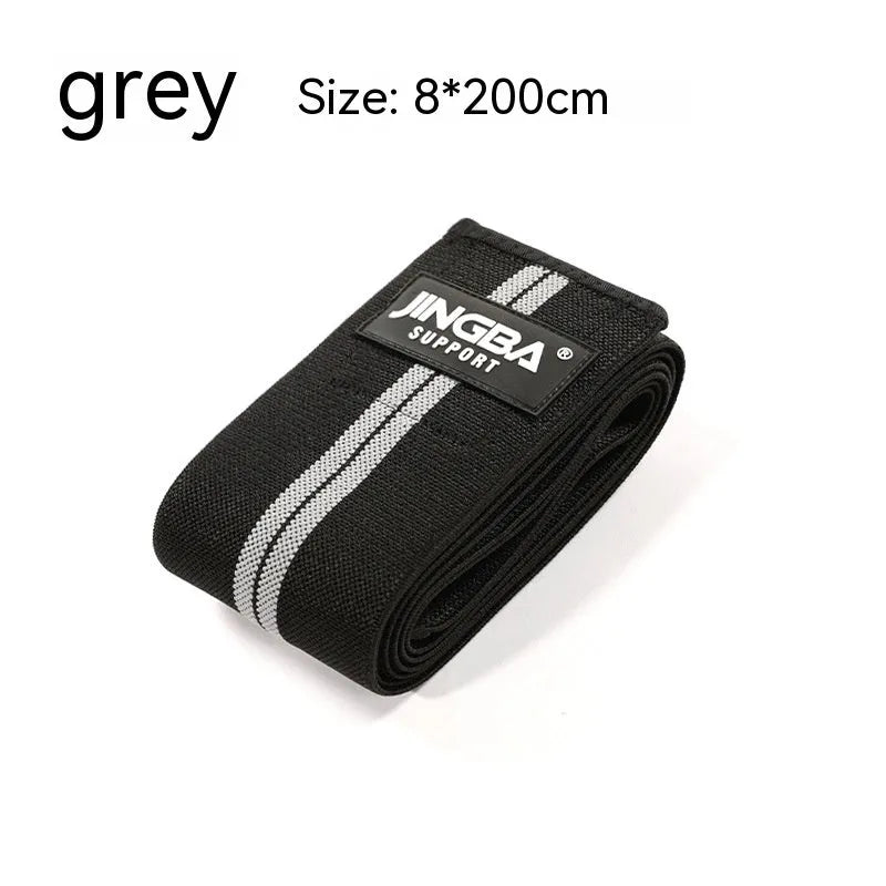 Adult adjustable knee pads for weightlifting and cycling sports protection in blue colour
