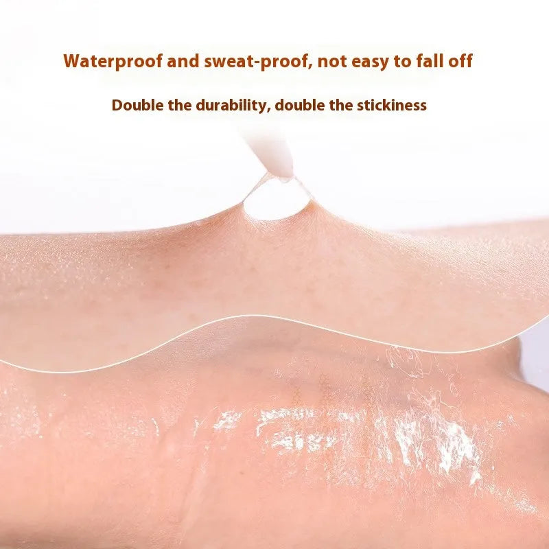 Double eyelid stickers in invisible natural traceless lace design with 120 patches