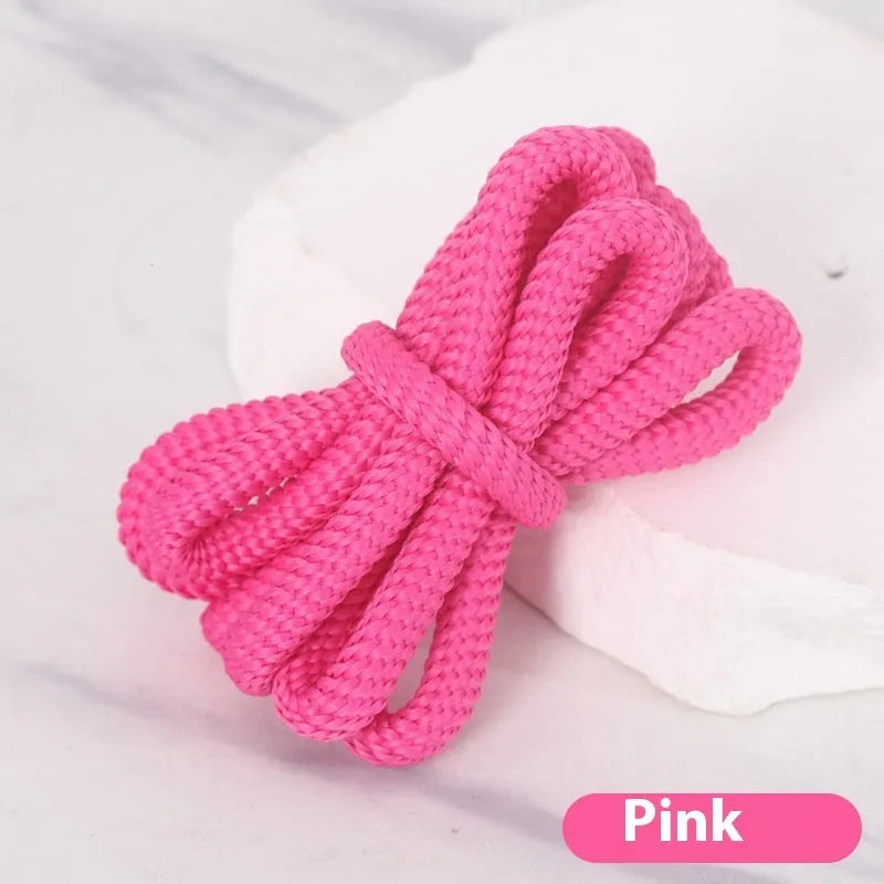 Oval 1.0cm wide polyester adapter rope in multiple colours for sweatshirts, hats, and sneakers.