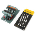 Mobile phone rear cover glass fixing fixture with adjustable clamp and demolition crowbar tool