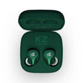 Black true wireless Bluetooth in-ear headphones with no connecting cable.