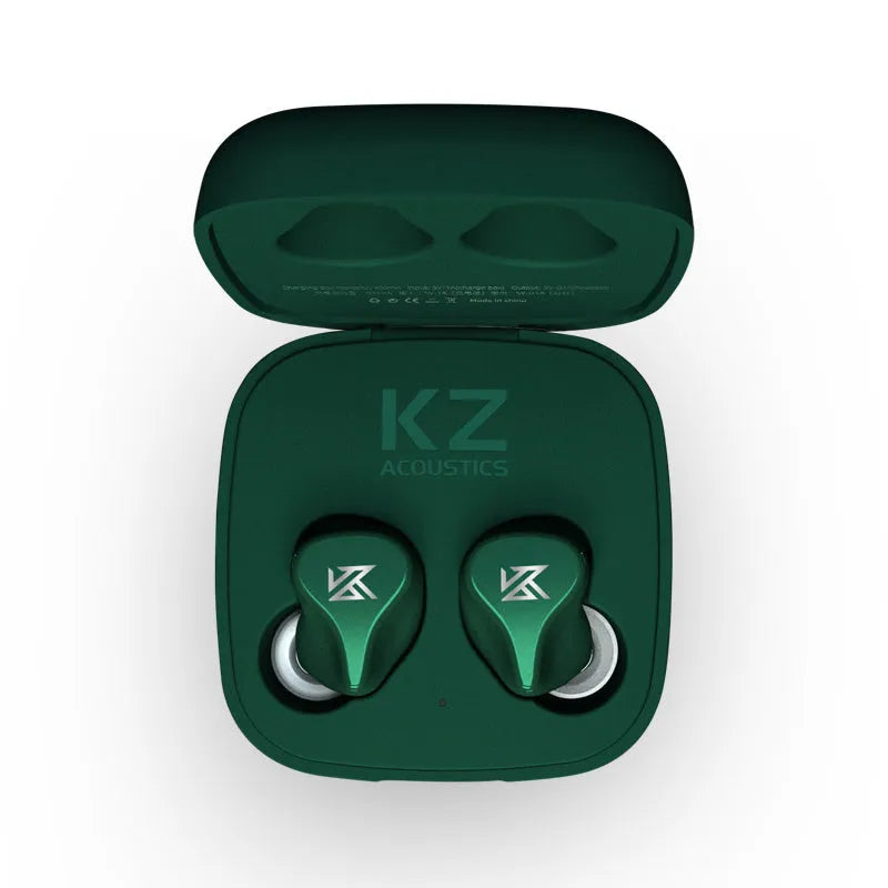 Black true wireless Bluetooth in-ear headphones with no connecting cable.