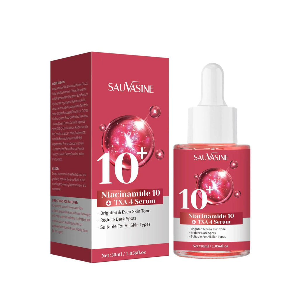 30ml bottle of Niacinamide 10 TXA 4 Serum for facial hyperpigmentation treatment.