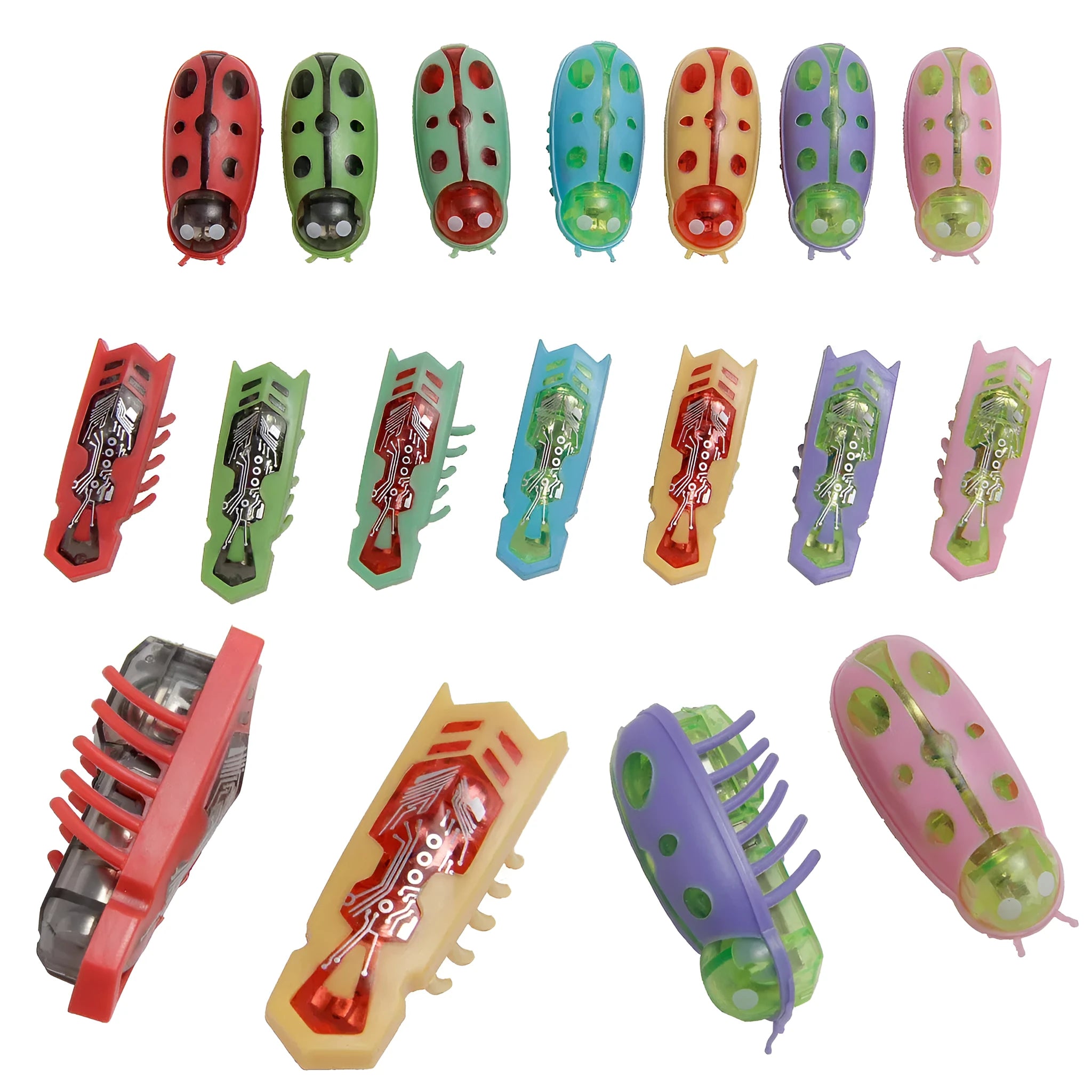 Small electric bug pet toy for cats and dogs with motorised walking legs