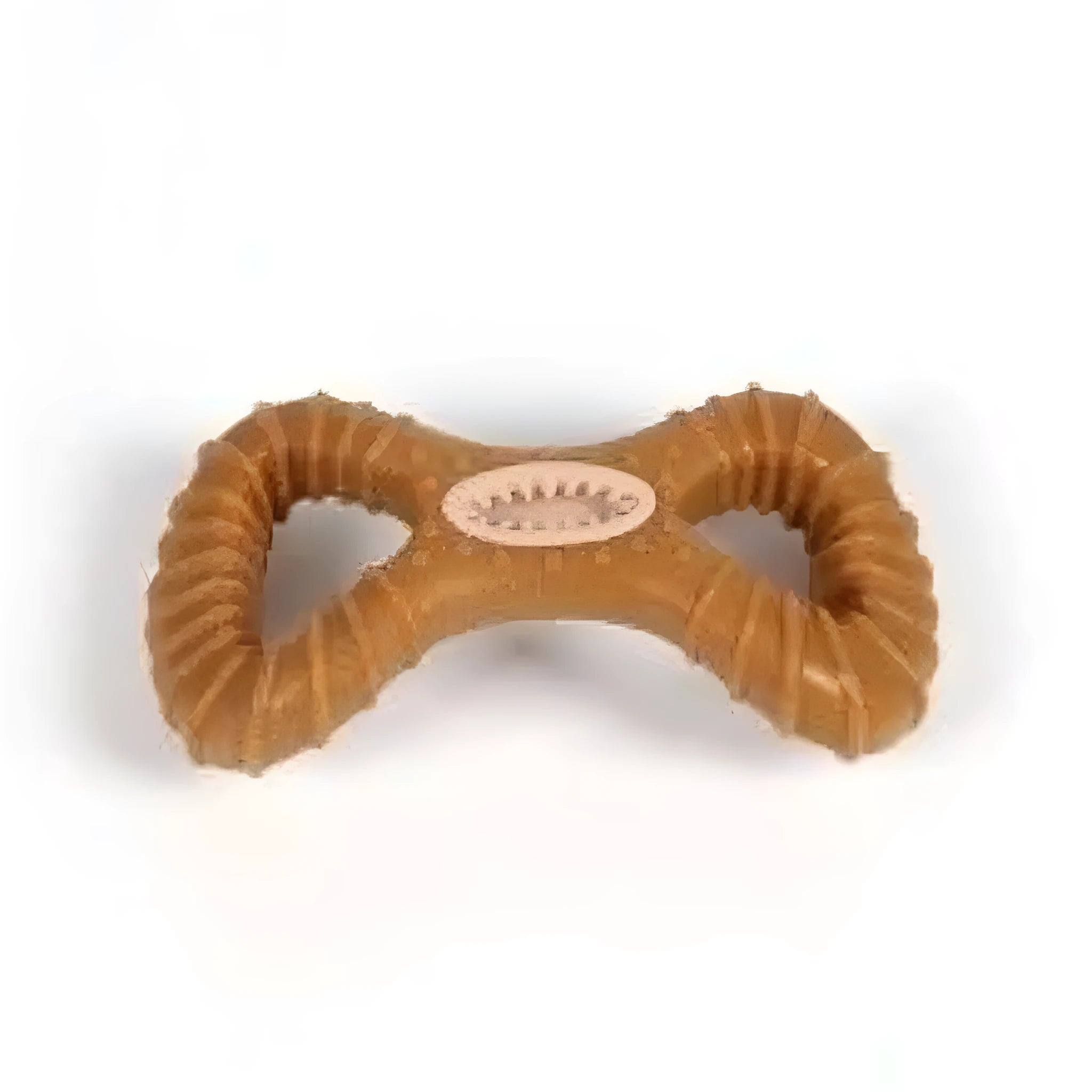 Rubber dog chew toy in 8-shape and Y-shape designs for dental cleaning and interactive play