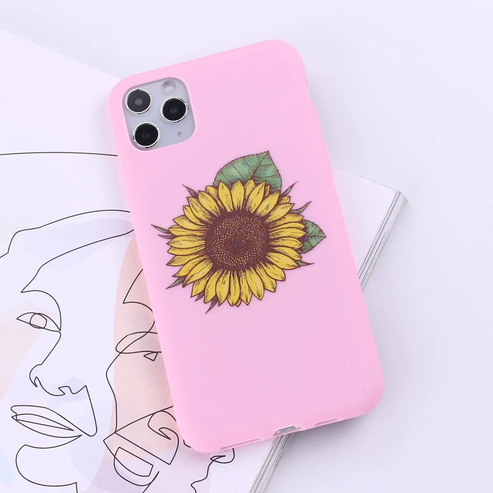 Painted TPU mobile phone case for iPhone 11 series in multiple colour options