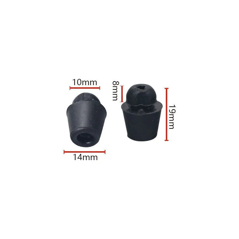 10 rubber automobile buckle buffers for vehicle cover shock absorption