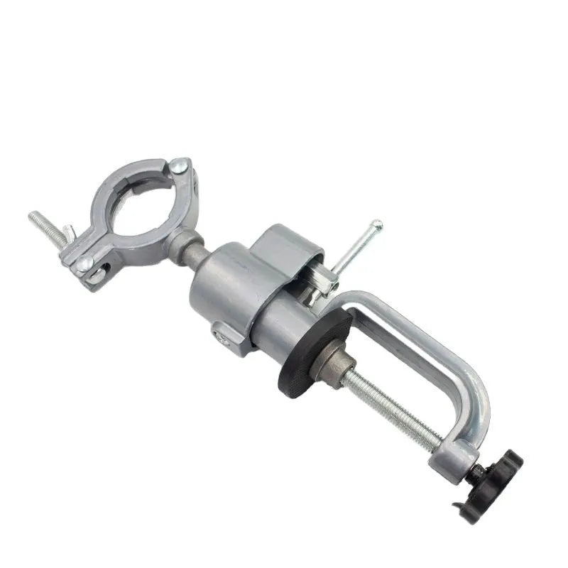 360-degree rotating bracket type clamp-on bench vise with tungsten steel construction