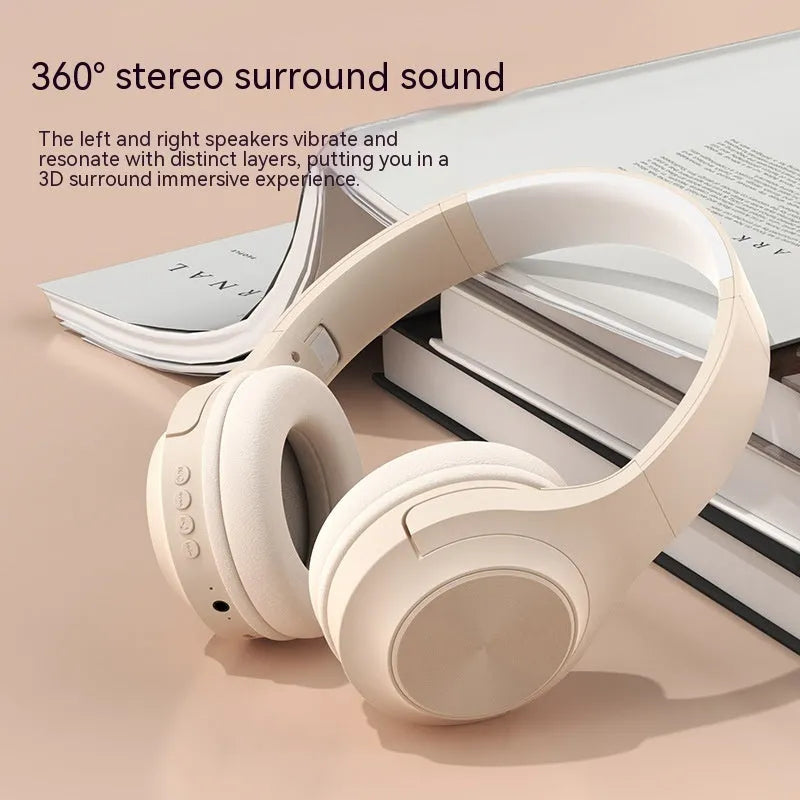 Personalised over-ear wireless Bluetooth headset in Youth Green colour on a white background.