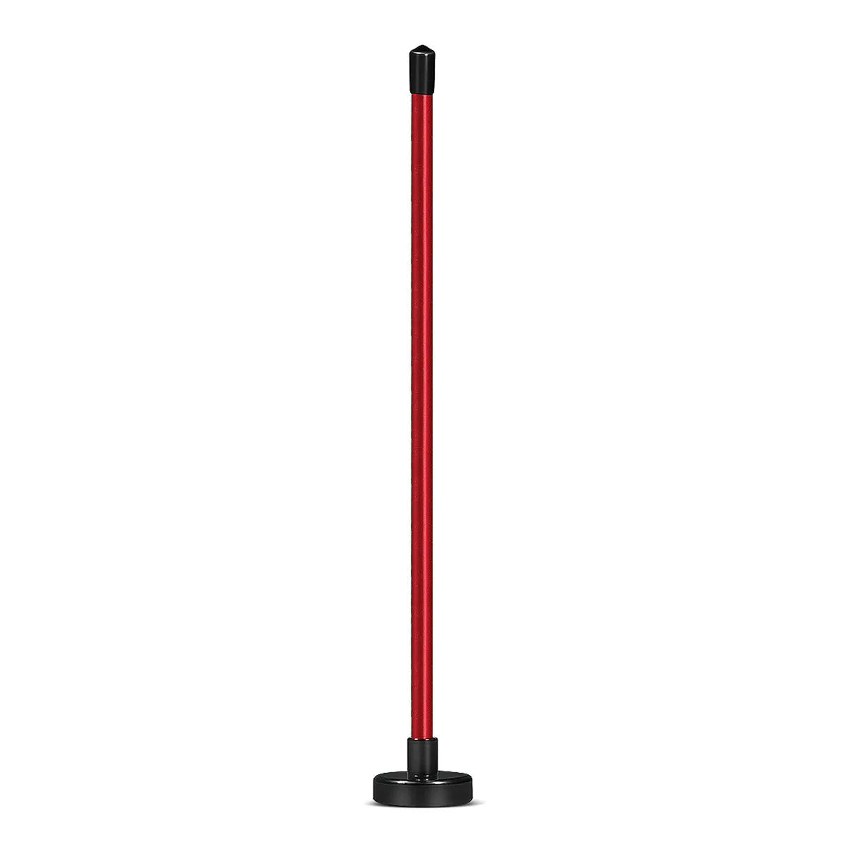 Aluminium alloy golf swing alignment trainer with magnetic baseball bar design in red colour