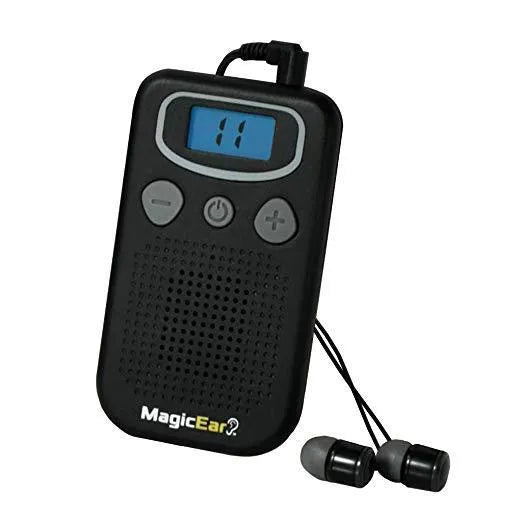 Digital display personal hearing aid booster sound amplifier device in brilliant colour
