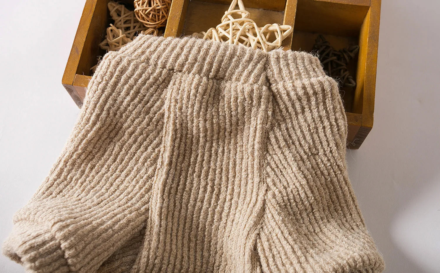 Brown cloth sweater for small dog on hanger with size tags XS S M L XL