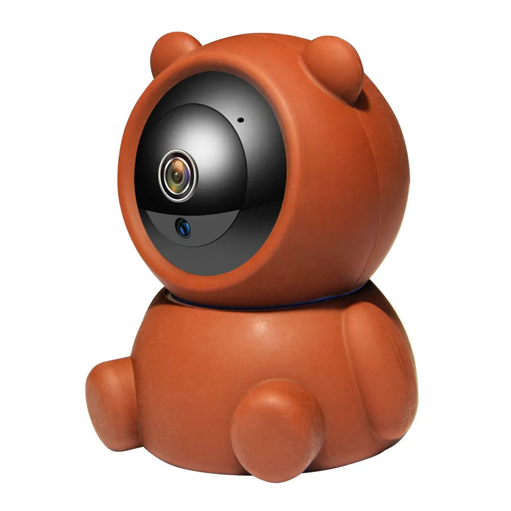 Wireless 1080P WiFi home security camera with automatic tracking and infrared night vision