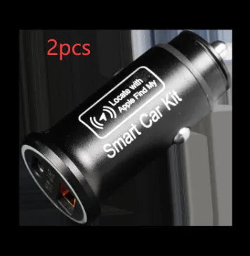 Black ABS plastic car charger GPS locator instrument for vehicle tracking