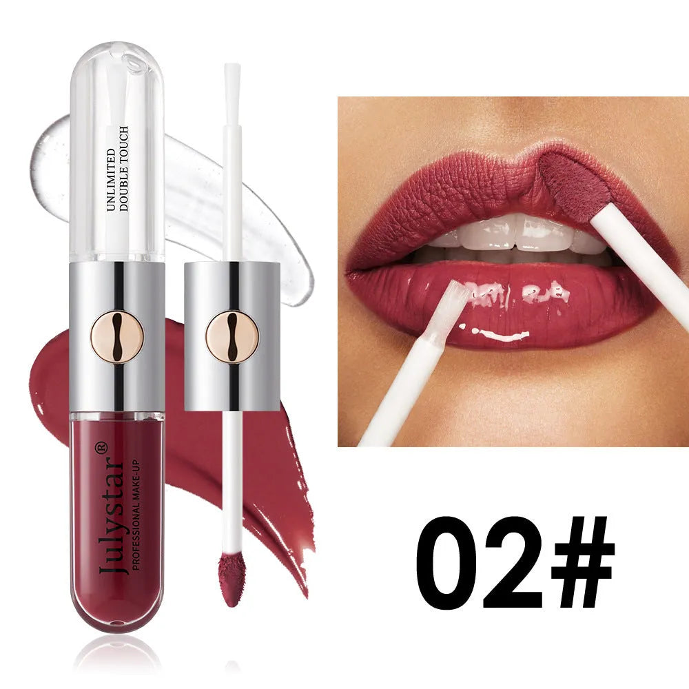 Women's 6ml lasting lip gloss in nine colour options with moisturising formula