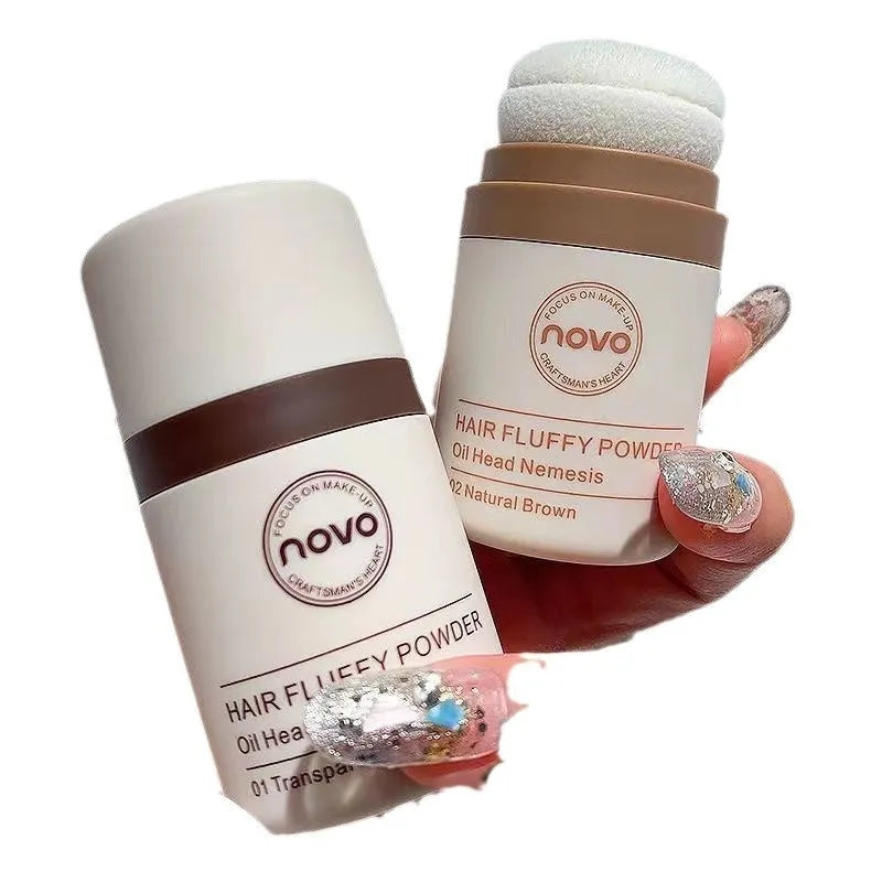 Oil control powder compact for facial and hairline shine reduction in three colour options