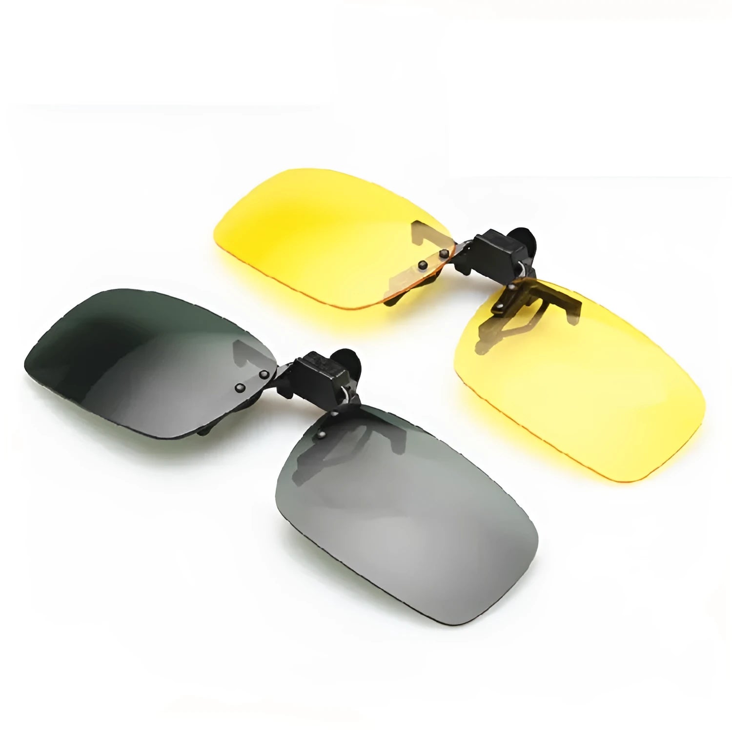 PC myopia sunglasses clip in night vision and gray variants for driving and outdoor use