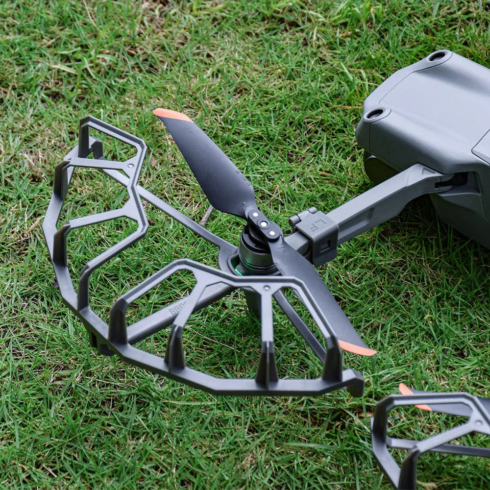 Grey ABS propeller guard ring for DJI Mavic Air 2 and Air 2S drones on a white background.