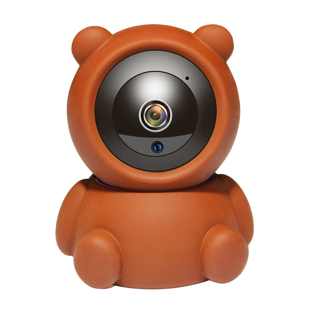 Wireless 1080P WiFi home security camera with automatic tracking and infrared night vision