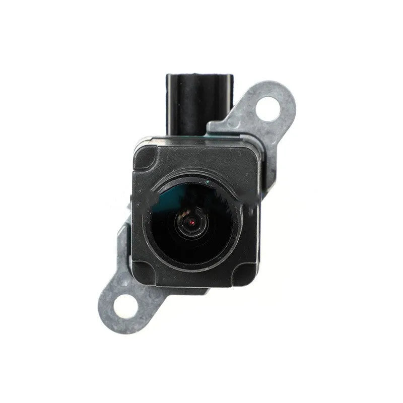 Black plastic reversing camera for Dodge Ram 1500 2500 3500 4500 trucks from 2013-2017 model years.