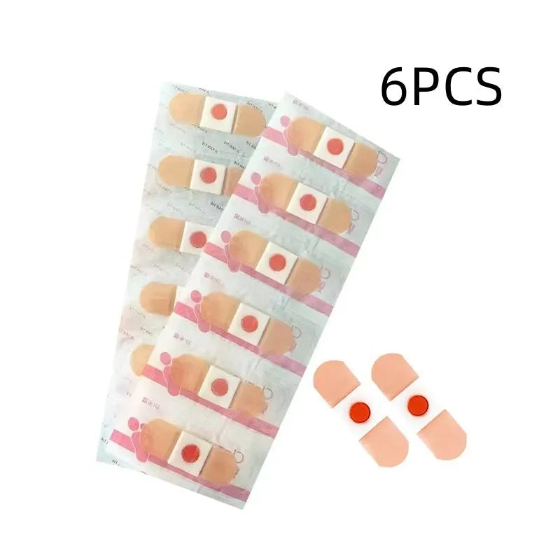 Non-woven foot patches for corns removal and foot nursing care during sports activities