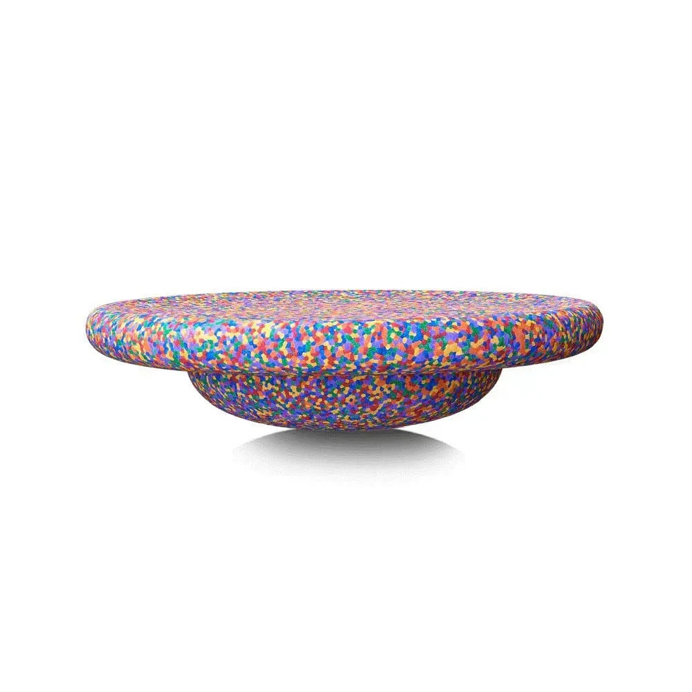 Plastic wood surf balance board for children aged 4-6 years in mixed colour or black wood pattern design