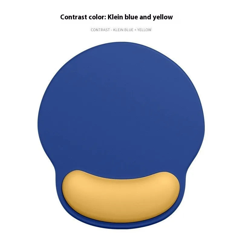 Gradient silicone wristband mouse mat with milk silk surface measuring 220mm by 250mm