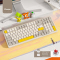 Free Wolf K96 Bluetooth dual-mode mechanical keyboard with Red switches and hot-swap sockets
