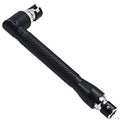 L-shaped double-headed socket wrench handle with set of 10 screwdriver bits and 10 socket wrenches on a workbench