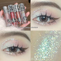 Ballet Liquid Eye Shadow product showing five colour options including Sakura Field and Butterfly Paradise shades