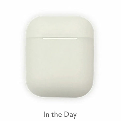 Luminous silicone flip-top protective case for Apple AirPods wireless earphones