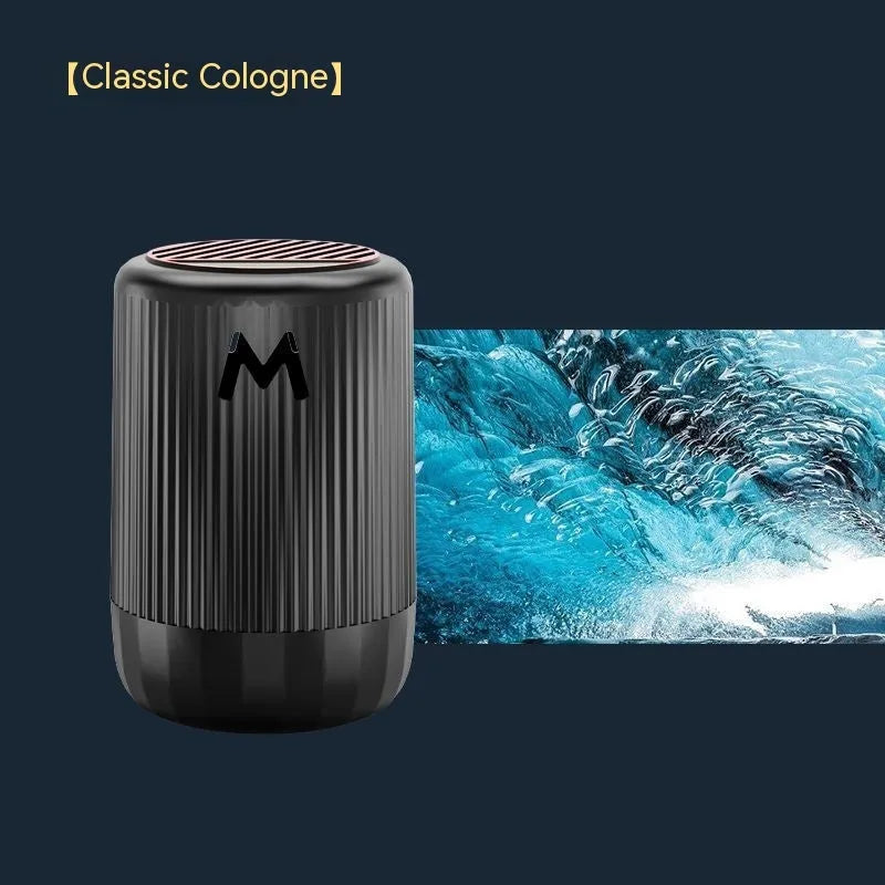 Solid car aromatherapy decoration cup in Ai Meng format, measuring 10 by 6 centimetres.