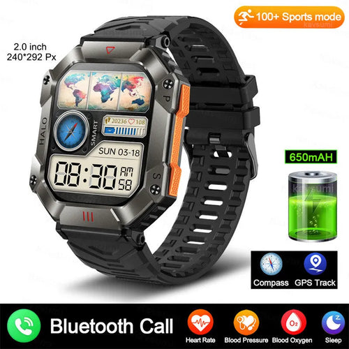 Android GPS smart watch with titanium alloy case and interchangeable strap options showing on wrist
