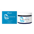 Jar of barrier repair cream with mint leaves and shea butter, 118g.