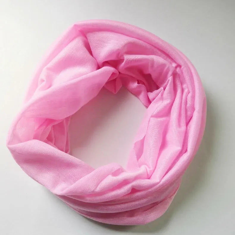 Seamless polyester headscarf for outdoor sports in multiple colour options