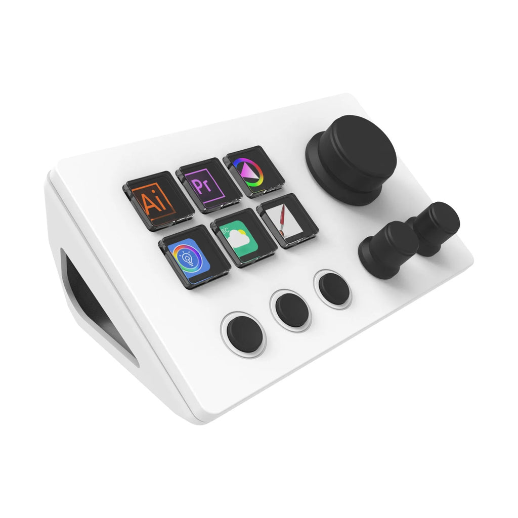 Visual Keyboard N3 silicone keypad in black or white with 2m cable